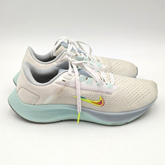Nike Air Zoom Pegasus 38 Summit White Volt DH6507-111 Women's size US8.5 EU40 - Picture 2 of 12